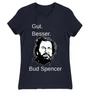 Sötétkék Bud Spencer női rövid ujjú póló - Gut Besser