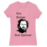 Világos rózsaszín Bud Spencer női rövid ujjú póló - Gut Besser