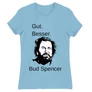 Világoskék Bud Spencer női rövid ujjú póló - Gut Besser