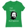Zöld Bud Spencer női rövid ujjú póló - Gut Besser