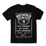 Kép 1/25 - Fekete Bud Spencer férfi rövid ujjú póló - Jack Daniel’s
