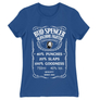 Kép 9/22 - Királykék Bud Spencer női rövid ujjú póló - Jack Daniel’s