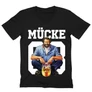 Fekete Bud Spencer férfi V-nyakú póló - Mücke