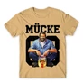 Homok Bud Spencer férfi rövid ujjú póló - Mücke