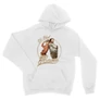 Fehér Bud Spencer unisex kapucnis pulóver - Old School Heroes