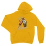 Sárga Bud Spencer unisex kapucnis pulóver - Old School Heroes
