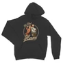 Sötétszükre Bud Spencer unisex kapucnis pulóver - Old School Heroes