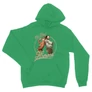Zöld Bud Spencer unisex kapucnis pulóver - Old School Heroes