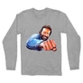 Sportszürke Bud Spencer férfi hosszú ujjú póló - Pofon