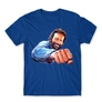 Kép 13/25 - Királykék Bud Spencer férfi rövid ujjú póló - Pofon