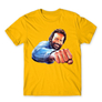 Kép 16/25 - Sárga Bud Spencer férfi rövid ujjú póló - Pofon