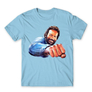 Kép 24/25 - Világoskék Bud Spencer férfi rövid ujjú póló - Pofon