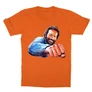 Narancs Bud Spencer gyerek rövid ujjú póló - Pofon
