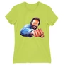 Almazöld Bud Spencer női rövid ujjú póló - Pofon