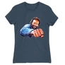 Denim Bud Spencer női rövid ujjú póló - Pofon