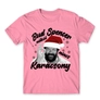 Kép 22/23 - Világos rózsaszín Bud Spencer férfi rövid ujjú póló - Bud Spencer nélkül nincs Karácsony