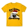 Kép 16/23 - Sárga Bud Spencer férfi rövid ujjú póló - Bud Spencer nélkül nincs Karácsony