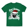 Kép 23/23 - Zöld Bud Spencer Bud Spencer férfi rövid ujjú póló - Bud Spencer nélkül nincs Karácsony