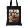 Fekete Bud Spencer vászontáska - Hagymás bab