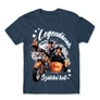 Denim Bud Spencer férfi rövid ujjú póló - Legendának születni kell - Bud és Terence
