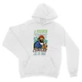 Fehér Bud Spencer unisex kapucnis pulóver - Pisztácia