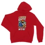 Piros Bud Spencer unisex kapucnis pulóver - Pisztácia