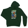 Sötétzöld Bud Spencer unisex kapucnis pulóver - Pisztácia