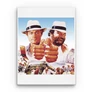 Bud Spencer vászonkép - Bud and Terence canvas - 2 cm-es kerettel - Több méretben