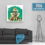 Bud Spencer vászonkép - I’m for the Hippopotamus canvas - 2 cm-es kerettel - Több méretben