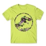 Almazöld Tropical Jurassic Logo férfi rövid ujjú póló
