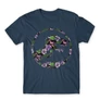 Denim Tropical Jurassic Logo férfi rövid ujjú póló