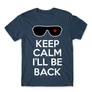 Denim Terminátor férfi rövid ujjú póló - Keep calm I’ll be Termintator