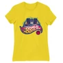 Citromsárga Vissza a jövőbe női rövid ujjú póló