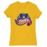 Sárga Vissza a jövőbe női rövid ujjú póló
