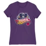 Sötétlila Vissza a jövőbe női rövid ujjú póló