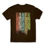 Barna Gamer - férfi rövid ujjú póló - Colors