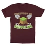 Bordó Minecraft gyerek rövid ujjú póló - Everyday I’m shoveling