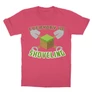 Pink Minecraft gyerek rövid ujjú póló - Everyday I’m shoveling