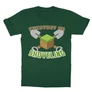 Sötétzöld Minecraft gyerek rövid ujjú póló - Everyday I’m shoveling