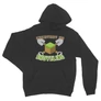 Sötétszürke Minecraft unisex kapucnis pulóver - Everyday I’m shoveling