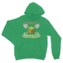 Zöld Minecraft unisex kapucnis pulóver - Everyday I’m shoveling