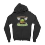Fekete Minecraft zipzáros pulóver - Everyday I’m shoveling