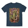 Denim Minecraft férfi rövid ujjú póló  – Art Nouveau