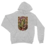 Sportszürke Minecraft unisex kapucnis pulóver - Art Nouveau