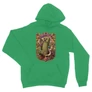 Zöld Minecraft unisex kapucnis pulóver - Art Nouveau