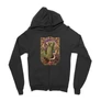 Fekete Minecraft zipzáros pulóver - Art Nouveau