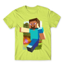 Kép 3/25 - Almazöld Minecraft férfi rövid ujjú póló - Clipart
