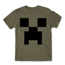 Kép 6/23 - Cink Minecraft férfi rövid ujjú póló - Creeper face