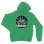 Zöld Minecraft unisex kapucnis pulóver - Kerek Minecraft logó II.