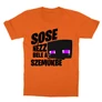 Narancs Minecraft gyerek rövid ujjú póló - Sose nézz bele a szemükbe – Enderman